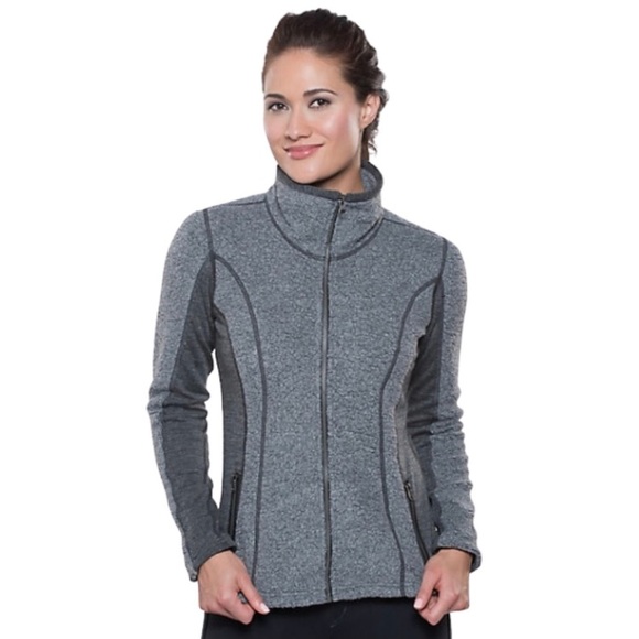 Kuhl Jackets & Blazers - Kuhl Kozet Knobby Fleece Wool blend zip up jacket
